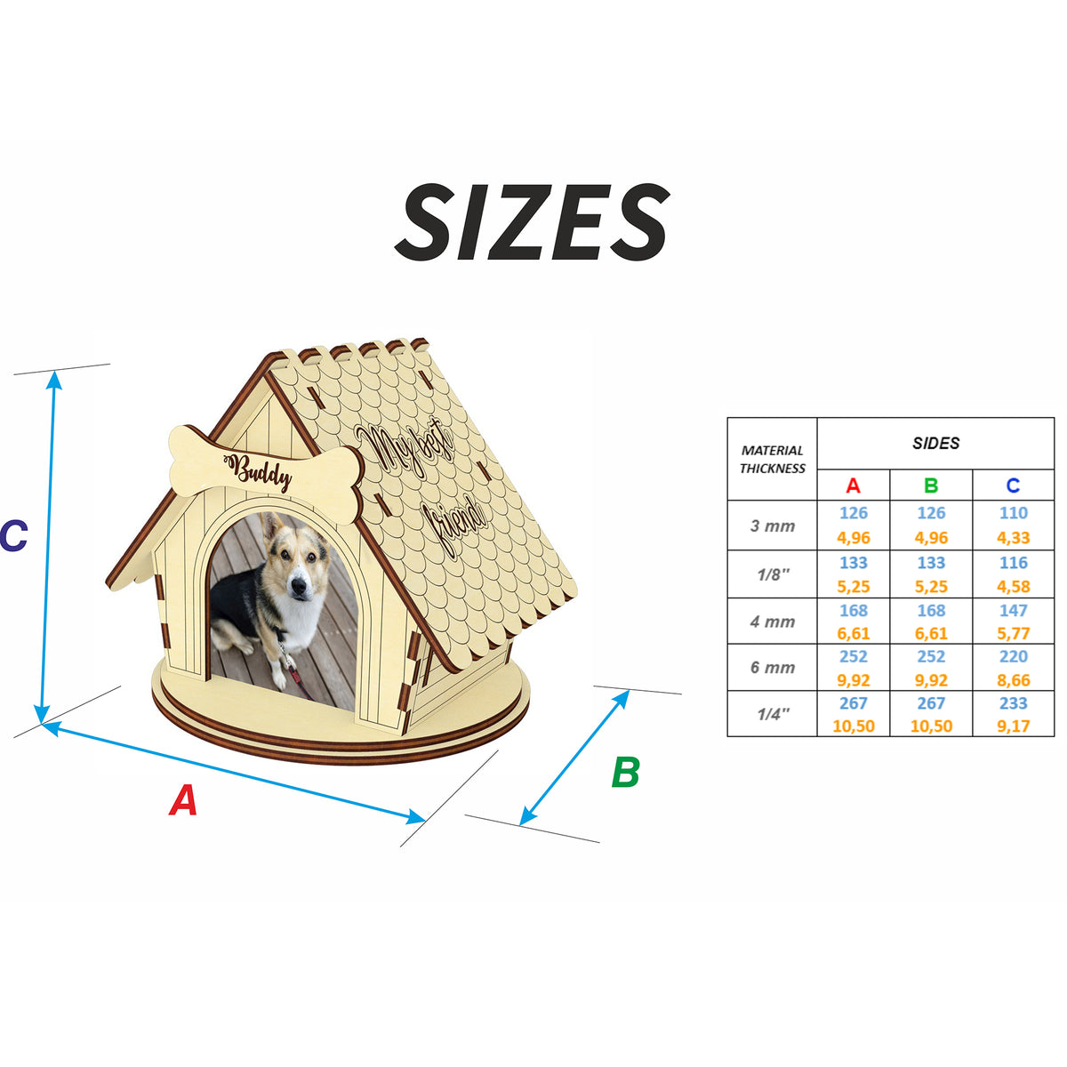 Dog House Photo frame – Vector Painter