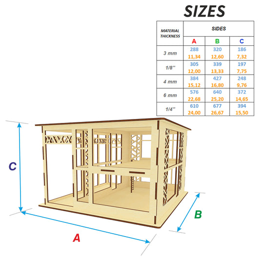 Big Hi-Tech Dollhouse
