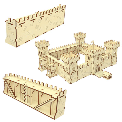 Long wall of the Castle