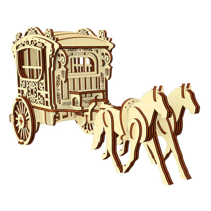 Carriage with horses