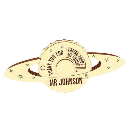 Planet - gift card for teacher