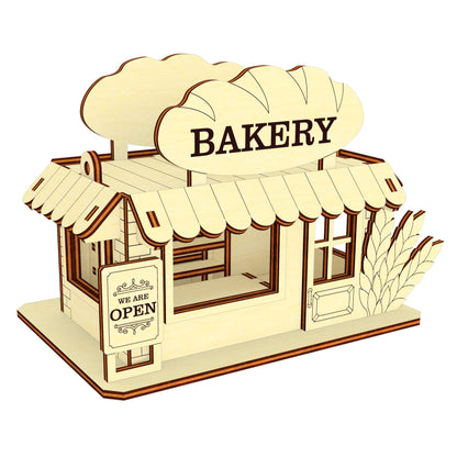 Store miniature - 3 ornaments