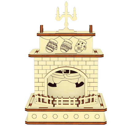 Christmas Fireplaces