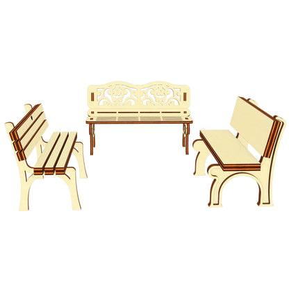 "Benches" Miniature