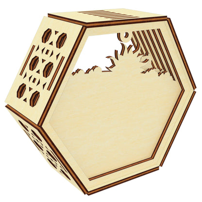 Layered Farm Picture