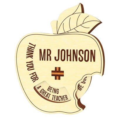 Apple - gift card for teacher