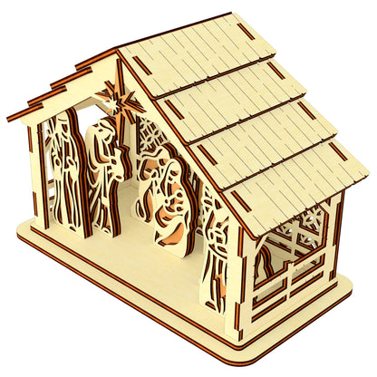 Nativity scene 3D