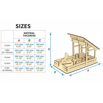 Set of the models "Farm"