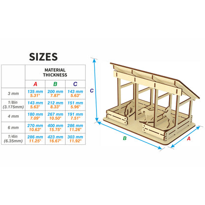 Set of the models "Farm"