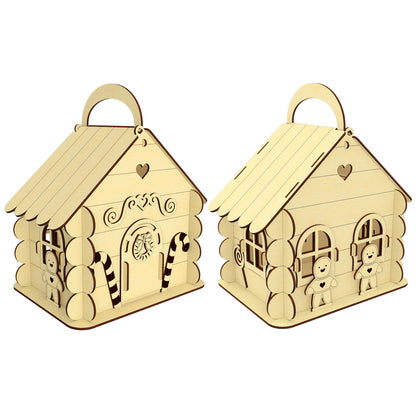 Gingerbread House Box for sweets