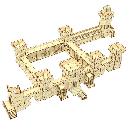 Siege weapons (Siege tower & ram) of the Castle Set