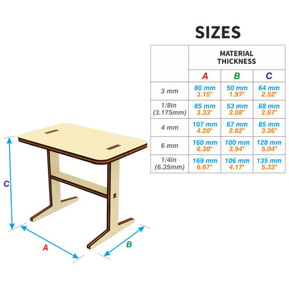 Computer chair and desk