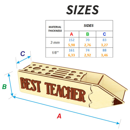Teacher Pencil Holder