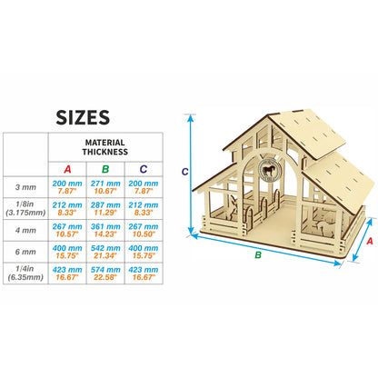 Set of the models "Farm"