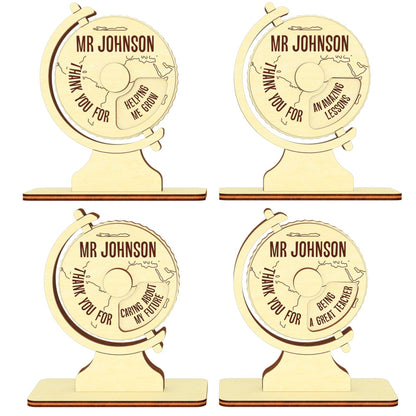 Globe - gift card for teacher