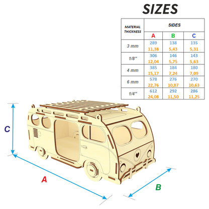 Camper Car Birdhouse