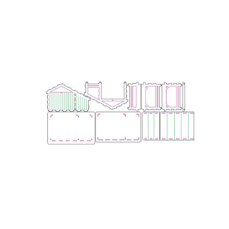 Nativity Barn 1 Vector Painter