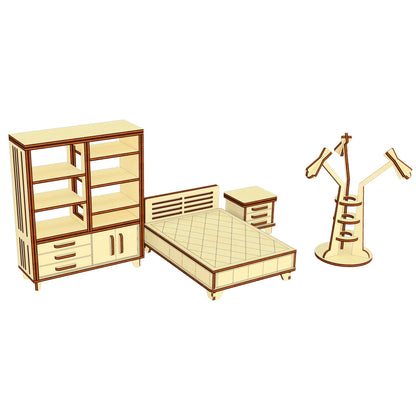 Dollhouse furniture set