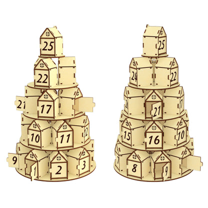 Advent Christmas Tree Calendar