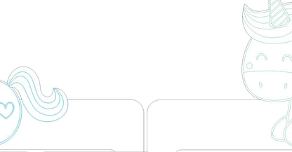 Medal holder Unicorn