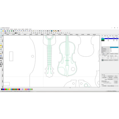 Musical instruments keychains