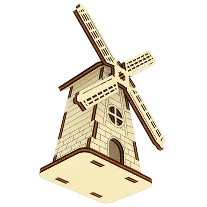 Windmill Miniature with Rotated Screw