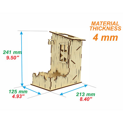 Dice Tower "Abandoned House"
