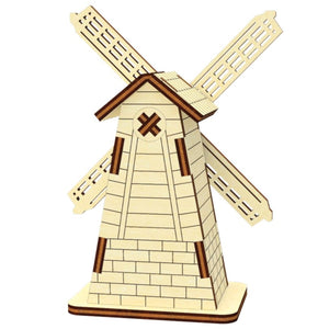 Windmill Miniature with Rotated Screw