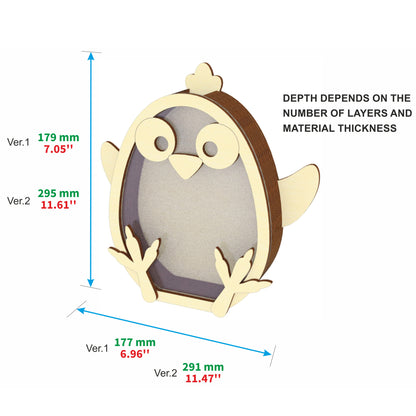 Animal boxes for chocolate eggs