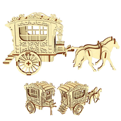 Carriage with horses