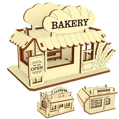 Store miniature - 3 ornaments