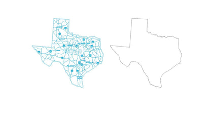 Texas map