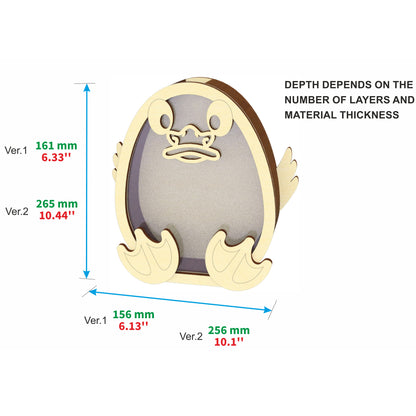 Animal boxes for chocolate eggs
