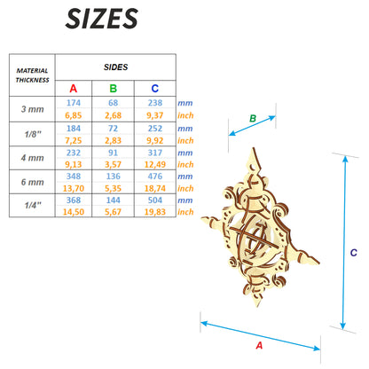 Christmas Star Ornament