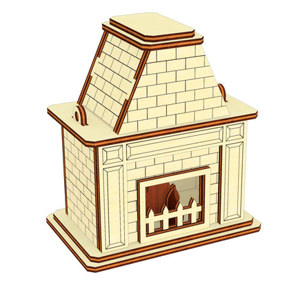 Christmas Fireplaces