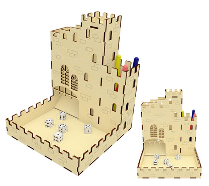 Castle dice tower
