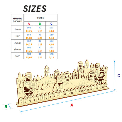 Simple Advent Calendar