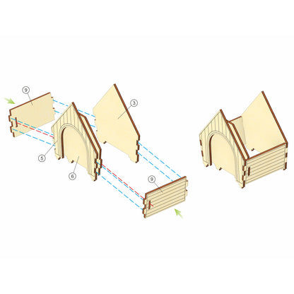 Dog House Photo frame