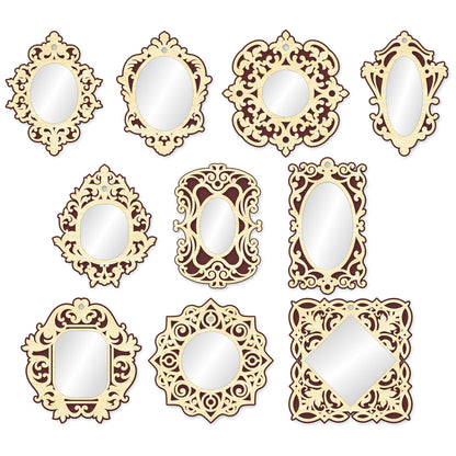Mirror ornaments
