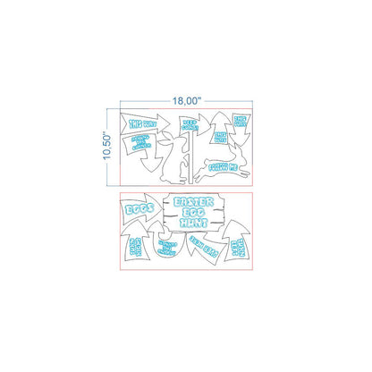 Easter Egg Hunt Signs