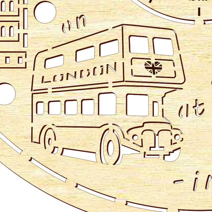 Clock face "English"