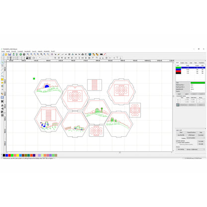 Layered Farm Picture