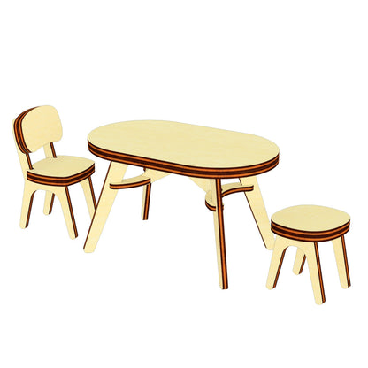 Table and chairs