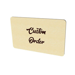 Custom order for Claudio