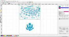 Load image into Gallery viewer, USA puzzle map

