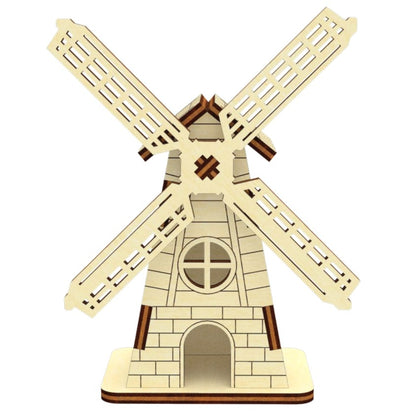 Windmill Miniature with Rotated Screw
