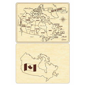 Canada puzzle map