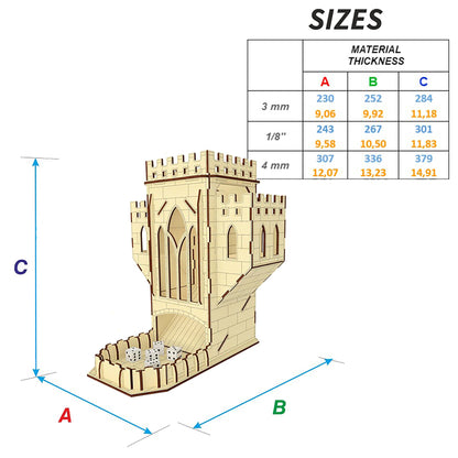 Castle Dice Tower