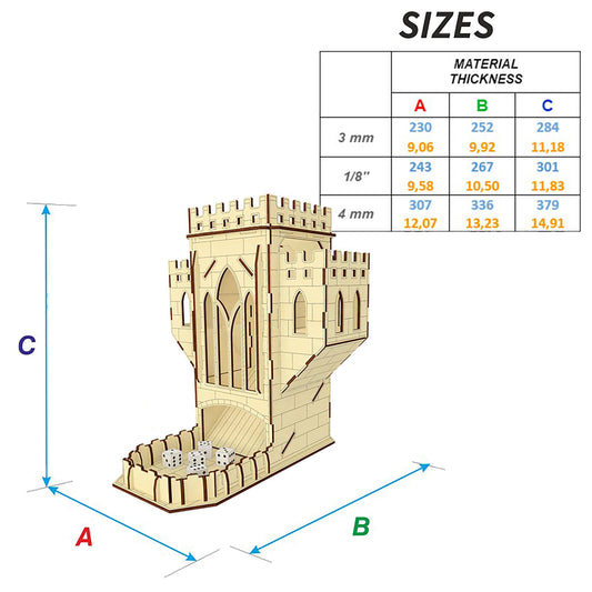 Castle Dice Tower