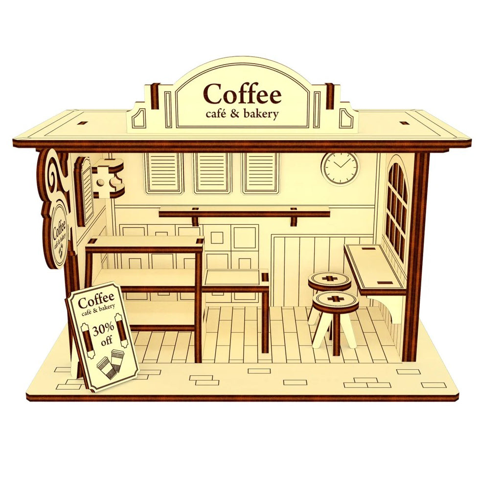 Caffee Cafe Amp Bakery Miniature Vector Painter